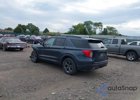 2022 Ford Explorer Xlt z USA, uszkodzony, nr VIN 1FMSK8DH2NGB66791